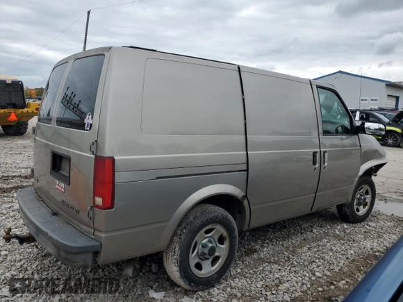 2003 Chevrolet Astro Cargo z VIN 1GCDM19X93B106080, wystawiony jako Copart lot #82596524 z przebiegiem 144 865 mil mil oraz Szkoda całkowita • Salvage title. Historia ofert i sprzedaży dostępna na DreamBid. Obrazek 3.