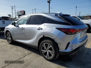2024 Lexus RX 350 with VIN JTJCHMAA4R2017497, listed as a Copart auction lot 61495545 with 17,711 mi miles and Salvage title. Bid and sale history available at DreamBid. Image 2.