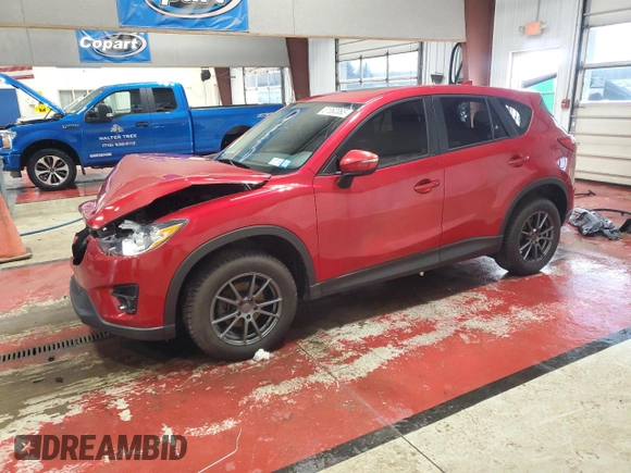 2016 Mazda CX-5 Touring with VIN JM3KE4CY0G0803265, listed as a Copart auction lot 51362065 with 84,955 mi miles and Salvage Title. Bid and sale history available at carsss.com. Image 1.