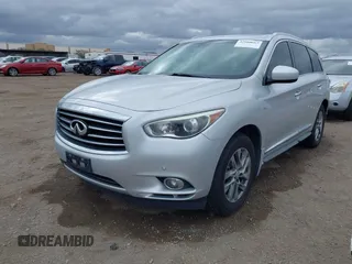 2015 Infiniti QX60 with VIN 5N1AL0MM3FC503873, listed as a IAAI auction lot 42080667 with 203,752 mi miles. Bid and sale history available at carsss.com. Image 2.