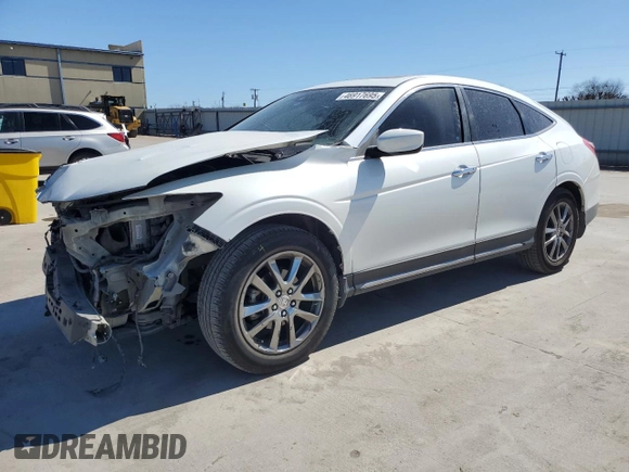 2013 Honda Crosstour EX-L z VIN 5J6TF1H58DL000036, wystawiony jako Copart lot #46917695 z przebiegiem 97 589 mil mil oraz Szkoda całkowita • Salvage title. Historia ofert i sprzedaży dostępna na DreamBid. Obrazek 1.