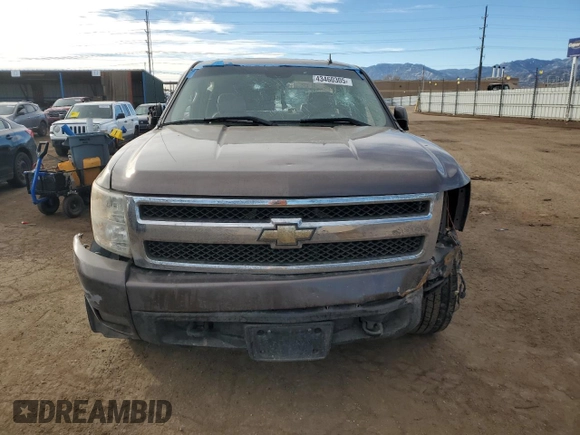 2007 Chevrolet Silverado 1500 LTZ with VIN 2GCEK13M271627642, listed as a Copart auction lot 43460305 with 131,486 mi miles and Salvage Title. Bid and sale history available at carsss.com. Image 5.
