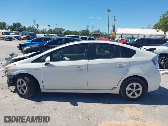 2012 Toyota Prius One with VIN JTDKN3DUXC5463795, listed as a IAAI auction lot 41977678 with 121,190 mi miles and . Bid and sale history available at DreamBid. Image 15.