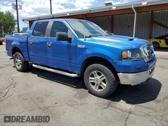 2007 Ford F-150 XLT with VIN 1FTPW14557KC80361, listed as a Copart auction lot 61991595 with 258,919 mi miles and Clean title. Bid and sale history available at DreamBid. Image 4.