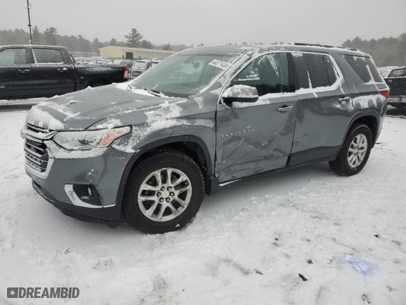 2020 Chevrolet Traverse LT Cloth with VIN 1GNEVGKW6LJ318339, listed as a Copart auction lot 44371435 with 71,155 mi miles and Salvage Title. Bid and sale history available at carsss.com. Image 1.