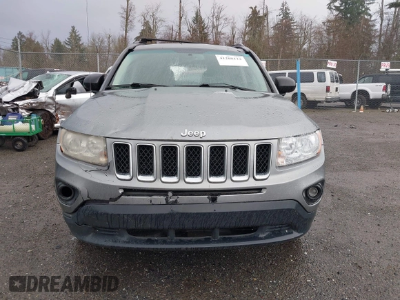 2013 Jeep Compass Sport with VIN 1C4NJDBB5DD101879, listed as a IAAI auction lot 41208112 with 168,300 mi miles. Bid and sale history available at carsss.com. Image 12.