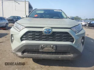 2021 Toyota RAV4 Hybrid LE with VIN 4T3B6RFV4MU046625, listed as a Copart auction lot 65589185 with 47,307 mi miles and Salvage title. Bid and sale history available at DreamBid. Image 5.