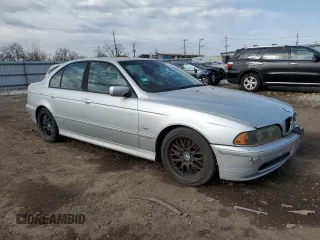 2002 BMW 5 Series 530iA with VIN WBADT63482CH93799, listed as a Copart auction lot 52246255 with 0 mi miles and Clean Title. Bid and sale history available at carsss.com. Image 4.