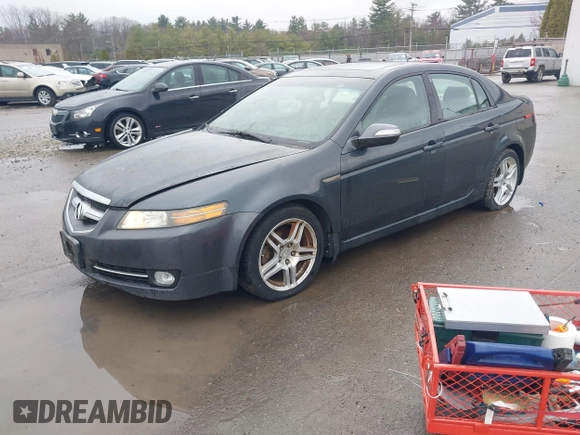 2007 Acura TL with VIN 19UUA66277A039068, listed as a IAAI auction lot 41990963 with 205,277 mi miles. Bid and sale history available at carsss.com. Image 2.