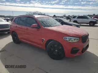 2020 BMW X3 M with VIN 5YMTS0C0XL9B95974, listed as a Copart auction lot 86833304 with 67,230 mi miles and Salvage Title. Bid and sale history available at carsss.com. Image 4.
