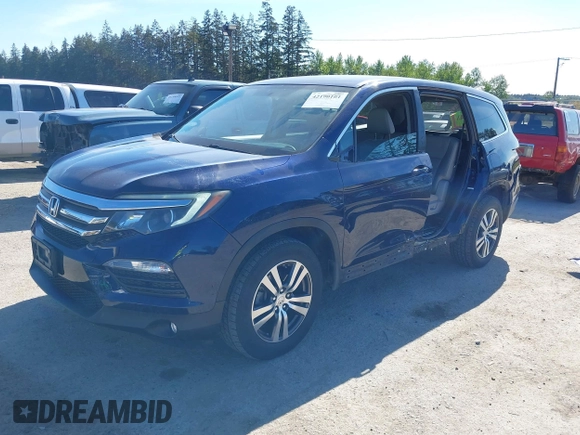 2016 Honda Pilot EX-L with VIN 5FNYF6H55GB078192, listed as a IAAI auction lot 42190161 with 134,361 mi miles and . Bid and sale history available at DreamBid. Image 22.