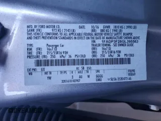2016 Ford Focus SE with VIN 1FADP3F28GL395583, listed as a Copart auction lot 48523415 with 41,996 mi miles and Salvage Title. Bid and sale history available at DreamBid. Image 14.