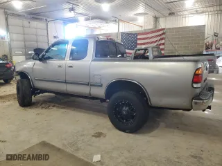 2002 Toyota Tundra SR5 with VIN 5TBRT34112S243196, listed as a Copart auction lot 46224555 with 0 mi miles and Salvage Title. Bid and sale history available at carsss.com. Image 2.