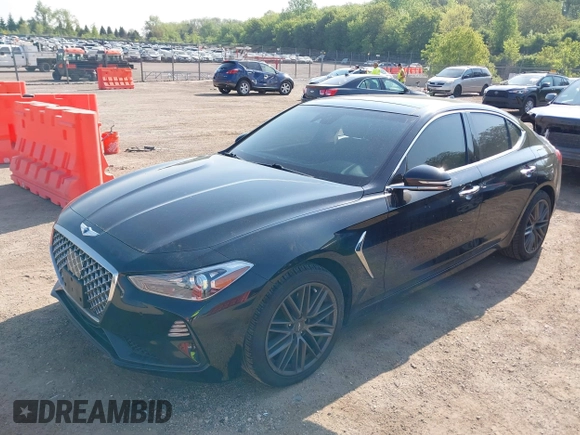 2019 Genesis G70 Advanced with VIN KMTG34LA7KU020325, listed as a IAAI auction lot 42257264 with 80,065 mi miles and . Bid and sale history available at DreamBid. Image 17.