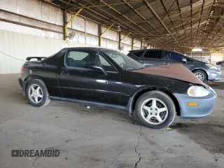 1997 Honda del Sol Si with VIN JHMEH6265VS005885, listed as a Copart auction lot 43037075 with 86,665 mi miles and Salvage Title. Bid and sale history available at carsss.com. Image 4.