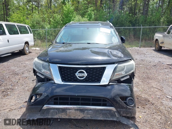 2016 Nissan Pathfinder SV with VIN 5N1AR2MN7GC659998, listed as a IAAI auction lot 41935314 with 96,186 mi miles. Bid and sale history available at carsss.com. Image 13.
