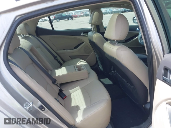 2013 Kia Optima EX with VIN KNAGM4AD2D5055566, listed as a IAAI auction lot 42057700 with 86,995 mi miles and . Bid and sale history available at carsss.com. Image 8.