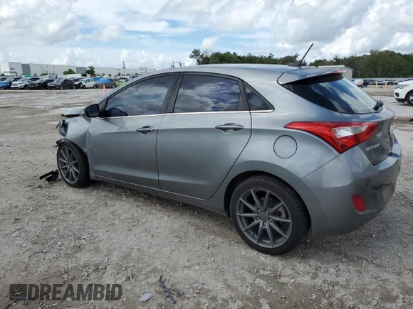 2017 Hyundai Elantra GT with VIN KMHD35LH4HU374957, listed as a Copart auction lot 70082604 with 73,066 mi miles and Salvage Title. Bid and sale history available at carsss.com. Image 2.