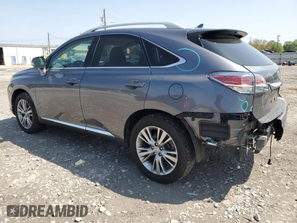2013 Lexus RX 350 with VIN 2T2ZK1BA3DC128141, listed as a Copart auction lot 51481585 with 43,352 mi miles and Salvage Title. Bid and sale history available at DreamBid. Image 2.