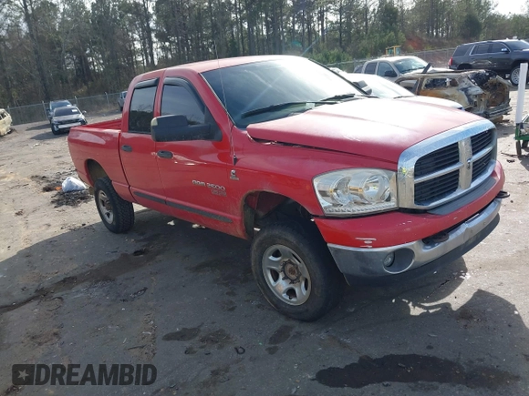 2006 Dodge Ram 2500 SLT with VIN 1D7KS28C26J143389, listed as a IAAI auction lot 41617832 with 344,169 mi miles. Bid and sale history available at carsss.com. Image 1.