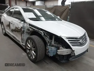 2013 Hyundai Azera with VIN KMHFH4JG1DA330604, listed as a IAAI auction lot 41966248 with 126,554 mi miles. Bid and sale history available at carsss.com. Image 1.