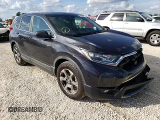 2018 Honda CR-V EX with VIN 7FARW1H57JE029448, listed as a Copart auction lot 70052882 with 57,388 mi miles. Bid and sale history available at carsss.com. Image 4.