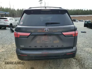 2023 Toyota Sequoia SR5 with VIN 7SVAAABAXPX017375, listed as a Copart auction lot 44241955 with 44,128 mi miles and Salvage Title. Bid and sale history available at carsss.com. Image 6.
