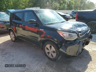 2015 Kia Soul with VIN KNDJN2A25F7166130, listed as a Copart auction lot 53362975 with 103,792 mi miles and Salvage Title. Bid and sale history available at DreamBid. Image 4.
