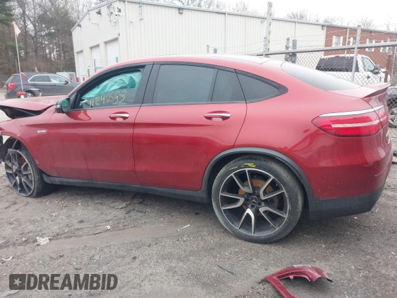 2019 Mercedes-Benz GLC with VIN WDC0J6EBXKF502650, listed as a IAAI auction lot 41246688 with 75,310 mi miles. Bid and sale history available at carsss.com. Image 3.