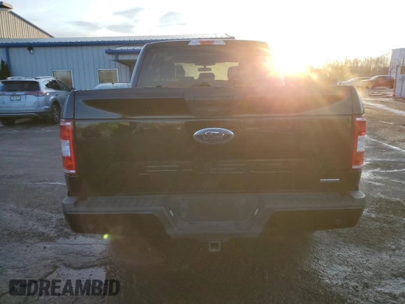 2019 Ford F-150 XL with VIN 1FTEW1EP5KFC28415, listed as a Copart auction lot 48616685 with 39,981 mi miles and Salvage Title. Bid and sale history available at carsss.com. Image 6.