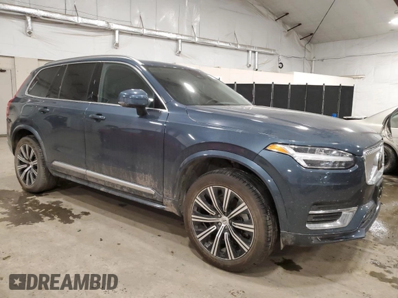 2024 Volvo XC90 Plus Bright Theme with VIN YV4L12PE9R1240823, listed as a Copart auction lot 46479065 with 14,348 mi miles and Salvage Title. Bid and sale history available at DreamBid. Image 4.