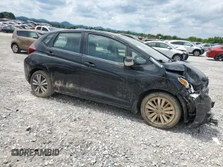 2015 Honda Fit EX-L with VIN 3HGGK5H80FM751512, listed as a Copart auction lot 60594335 with 160,765 mi miles and Salvage title. Bid and sale history available at DreamBid. Image 4.
