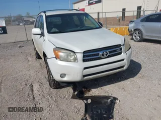 2007 Toyota RAV4 Limited with VIN JTMZK31V075013616, listed as a IAAI auction lot 41911177 with 281,075 mi miles. Bid and sale history available at carsss.com. Image 6.