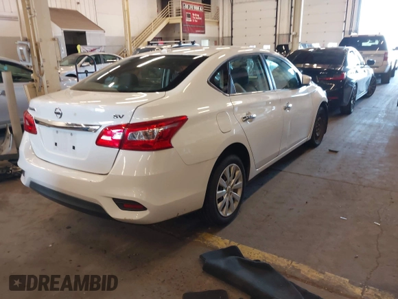2017 Nissan Sentra S with VIN 3N1AB7AP6HY354323, listed as a IAAI auction lot 41735894 with 71,600 mi miles and . Bid and sale history available at DreamBid. Image 4.