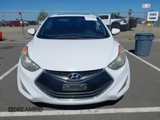 2013 Hyundai Elantra Coupe SE with VIN KMHDH6AE9DU022676, listed as a IAAI auction lot 41816486 with 158,326 mi miles. Bid and sale history available at carsss.com. Image 12.