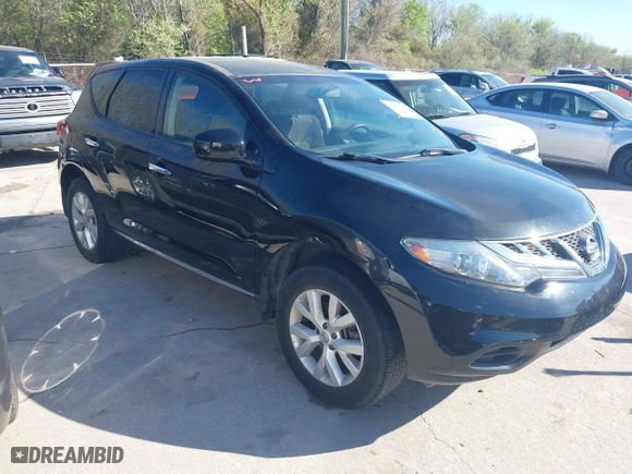 2014 Nissan Murano LE with VIN JN8AZ1MU5EW408855, listed as a IAAI auction lot 41851545 with 94,525 mi miles. Bid and sale history available at carsss.com. Image 1.