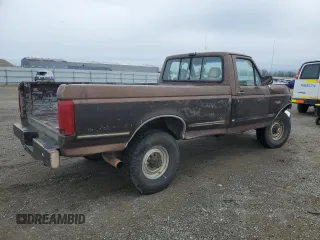 1993 Ford F-250 with VIN 2FTHF26M8PCA01973, listed as a Copart auction lot 50171905 with 0 mi miles and Salvage Title. Bid and sale history available at carsss.com. Image 3.