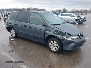 2003 Honda Odyssey EX-L z VIN 5FNRL18973B124179, wystawiony jako IAAI lot #41667369 z przebiegiem Nie podano mil oraz . Historia ofert i sprzedaży dostępna na DreamBid. Obrazek 1.