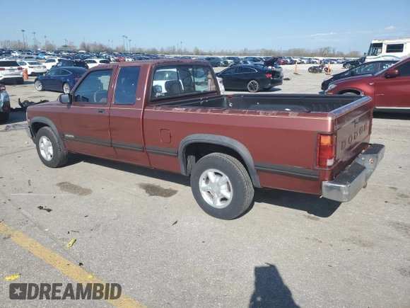 1992 Dodge Dakota z VIN 1B7GL23YXNS633409, wystawiony jako Copart lot #51067775 z przebiegiem 153 174 mil mil oraz Szkoda całkowita • Salvage title. Historia ofert i sprzedaży dostępna na DreamBid. Obrazek 2.