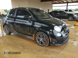 2017 FIAT 500 Abarth z VIN 3C3CFFFHXHT567864, wystawiony jako Copart lot #53871625 z przebiegiem 51 445 mil mil oraz Szkoda całkowita • Salvage title. Historia ofert i sprzedaży dostępna na DreamBid. Obrazek 4.