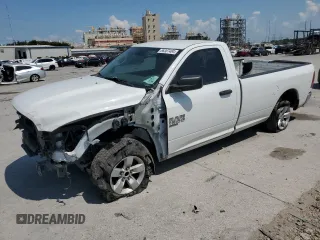 2019 Ram 1500 Classic Tradesman with VIN 3C6JR6DT5KG707151, listed as a Copart auction lot 78614474 with 74,085 mi miles and Salvage Title. Bid and sale history available at carsss.com. Image 1.