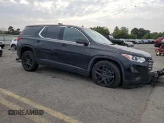 2021 Chevrolet Traverse LS with VIN 1GNERFKW4MJ116793, listed as a Copart auction lot 69139824 with 22,483 mi miles and Salvage Title. Bid and sale history available at carsss.com. Image 4.