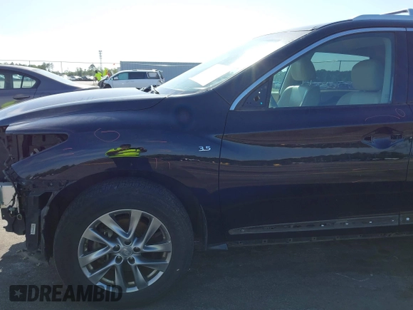 2015 Infiniti QX60 with VIN 5N1AL0MM7FC543874, listed as a IAAI auction lot 42010792 with 163,250 mi miles and . Bid and sale history available at DreamBid. Image 22.