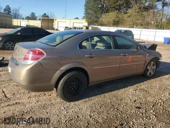 2008 Saturn Aura XE with VIN 1G8ZS57B98F256999, listed as a Copart auction lot 48772115 with 140,460 mi miles and Salvage Title. Bid and sale history available at carsss.com. Image 3.