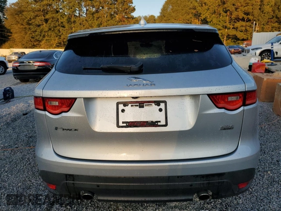 2019 Jaguar F-Pace 25t with VIN SADCS2FX0KA616001, listed as a Copart auction lot 78096724 with 57,619 mi miles and Clean title. Bid and sale history available at DreamBid. Image 6.
