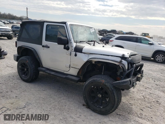 2008 Jeep Wrangler Sahara with VIN 1J4FA54148L561961, listed as a Copart auction lot 50770895 with 126,516 mi miles and Salvage title. Bid and sale history available at DreamBid. Image 4.