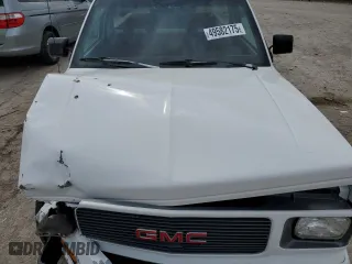 1992 GMC Sonoma with VIN 1GTCS14Z8N8505850, listed as a Copart auction lot 49582175 with 44,301 mi miles and Salvage Title. Bid and sale history available at carsss.com. Image 13.