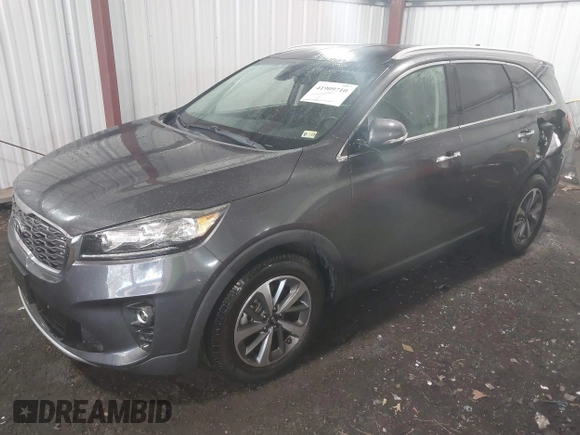 2019 Kia Sorento EX Sport V6 with VIN 5XYPH4A5XKG461096, listed as a IAAI auction lot 41909710 with 67,027 mi miles. Bid and sale history available at carsss.com. Image 18.