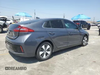 2019 Hyundai Ioniq Limited with VIN KMHC75LD2KU146671, listed as a Copart auction lot 61872035 with 78,158 mi miles and Salvage title. Bid and sale history available at DreamBid. Image 3.