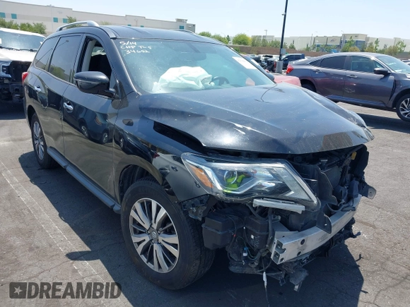 2020 Nissan Pathfinder SV z VIN 5N1DR2BN0LC604741, wystawiony jako IAAI lot #42349825 z przebiegiem 96 349 mil mil oraz . Historia ofert i sprzedaży dostępna na DreamBid. Obrazek 1.